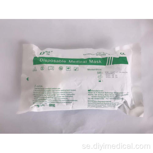 3Ply Non-Woven Dust Proof Normal Earloop Face Mask